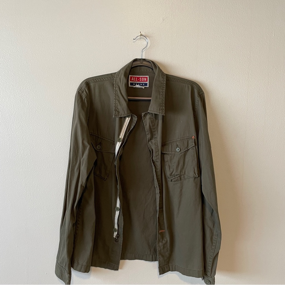 Men's Military Field Jacket - Green
